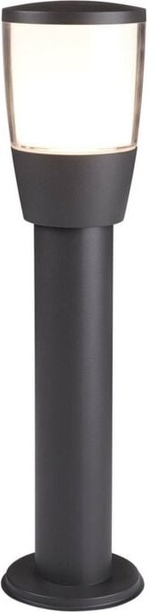 Searchlight - Tucson - 1 Licht Kleiner Poller im Freien Hell Dunkelgrau IP44, E27