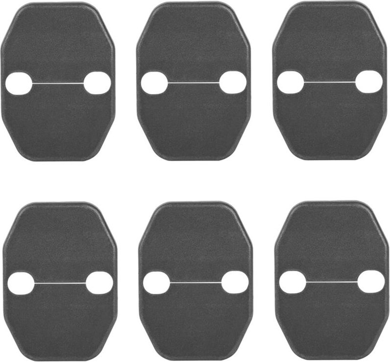 Tlily - TüR Schloss Abdeckungen Schutz Leiste für jk 2011-2017 Grand ,Schwarz