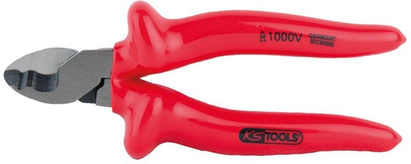 Ks Tools 1000V Einhand-Kabelschere, 165 mm