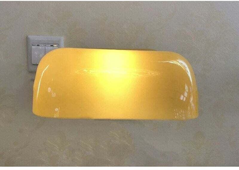 Ersatz-Lampenschirm für Banker-Lampe, Tischlampe, Glas-Lampenschirm, mehrfarbig, Ersatz-Glas-Lampenschirm für Schreibtis...