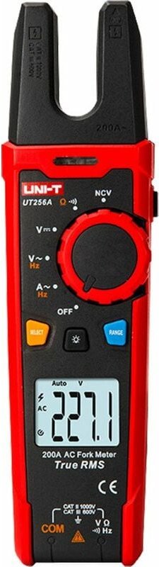 Gabel Typ Amperemeter Klemme 1000v/200a Truerms Ut256a