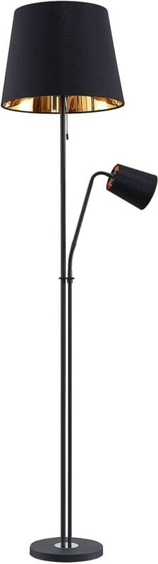 Thumbnail - Stehlampe 'Efalia' aus Metall für Wohnzimmer & Esszimmer von Lindby