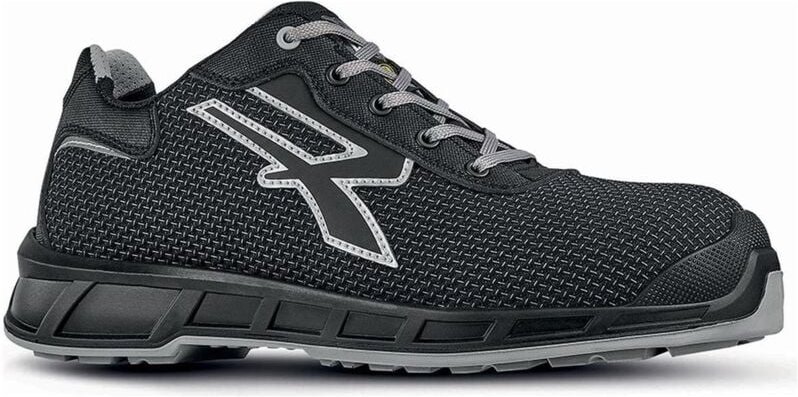 U-Power Jackson ESD S3S CI FO SR Sicherheitshalbschuhe - 48 EU - Negro