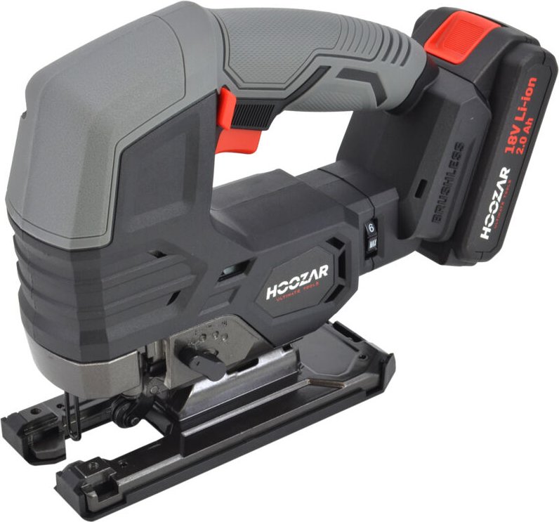 Hoozar wyrzynarka bezszczotkowa 18v 1x2.0ah js10bl