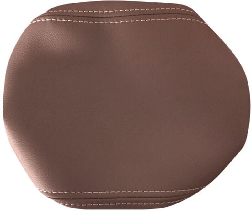 Für VW Golf 8 MK8 2019 2020 2021 PU-Leder Auto Armlehne Box Abdeckung Kissen Autozubehör Braun