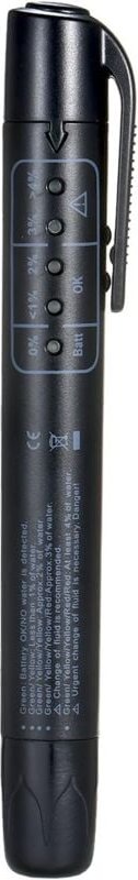 Ersandy - Bremsflüssigkeits-Teststift, automatischer Bremsöl-Feuchtigkeitsanalysator mit 5 LED-Anzeigen für DOT3, DOT4, ...