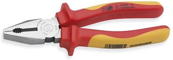 Isolierte Universalzange, vde, 180 mm Dogher 250-180