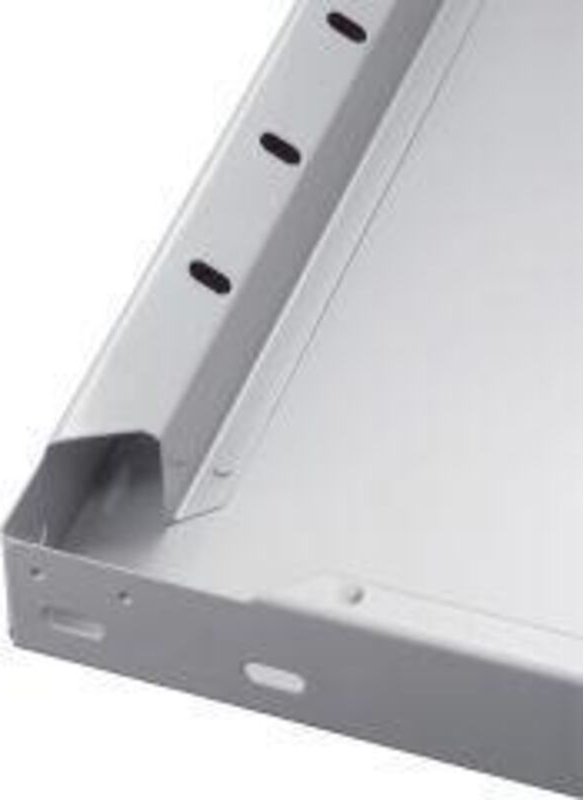 Fachboden B1000xT500mm Trgf.150kg Stahlbl.silber verz.f.Steckregal 2St./VE Meta