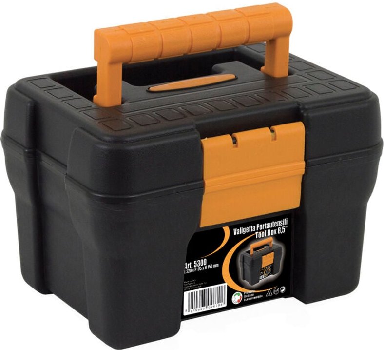 Caja Herramientas Polipropileno 220x175x150 mm.