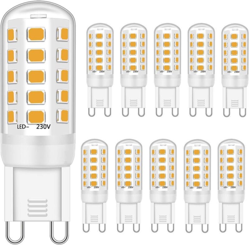 Trade Shop - 3,5W LED-STRAHLER BIRNE 40 SMD 2835 G9 SOCKEL WARMES KALTES WEISSES LICHT 220V -