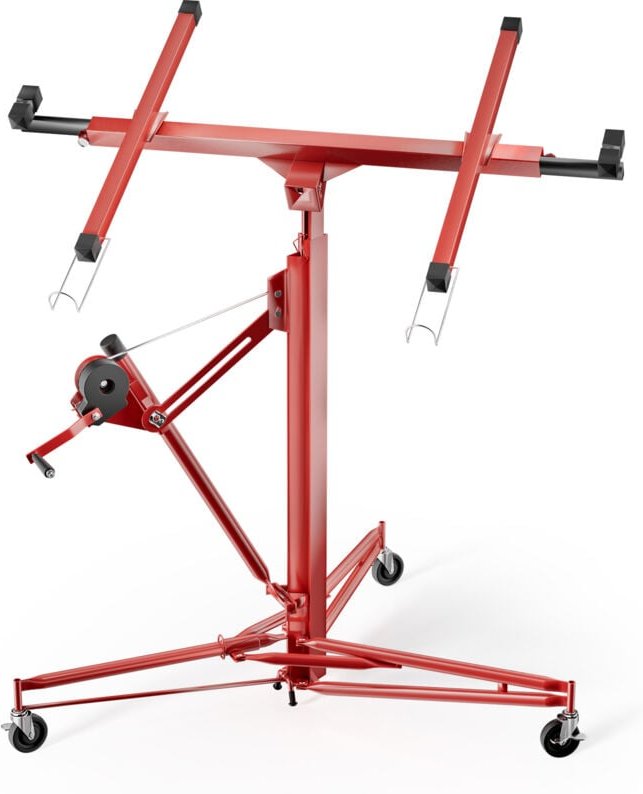 Wiltec - xxl Plattenheber bis max. 68 kg, Höhe 140-350 cm, max. Breite 2,90 m, Trockenbau Montagehilfe 1-Mann-Bedienung,...