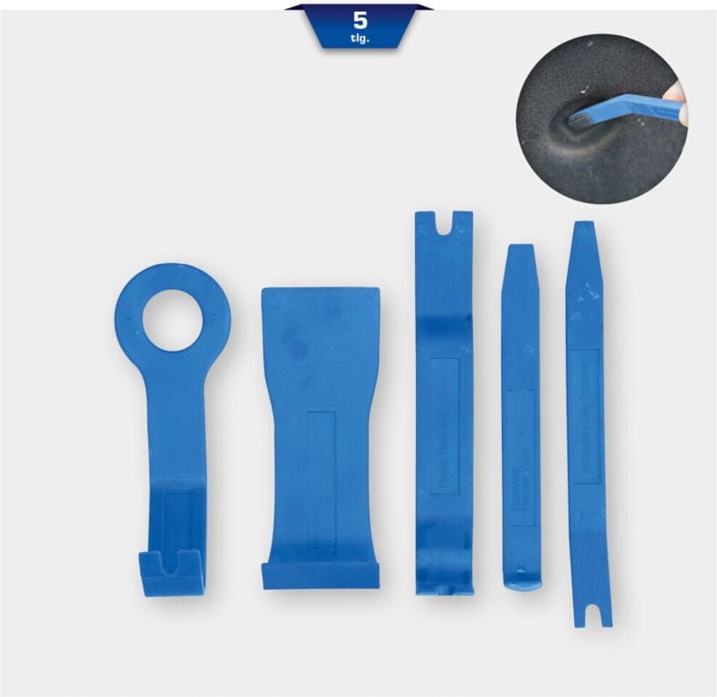 Brilliant Tools - Zierleistenkeile-Satz, 5-tlg