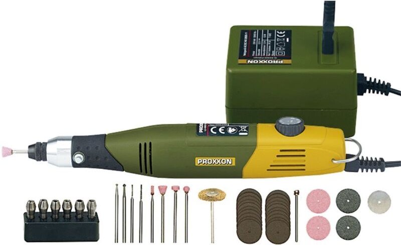 Proxxon Modellbauer- und Gravierset mit MICROMOT 60/E mit Netzgerät im Koffer