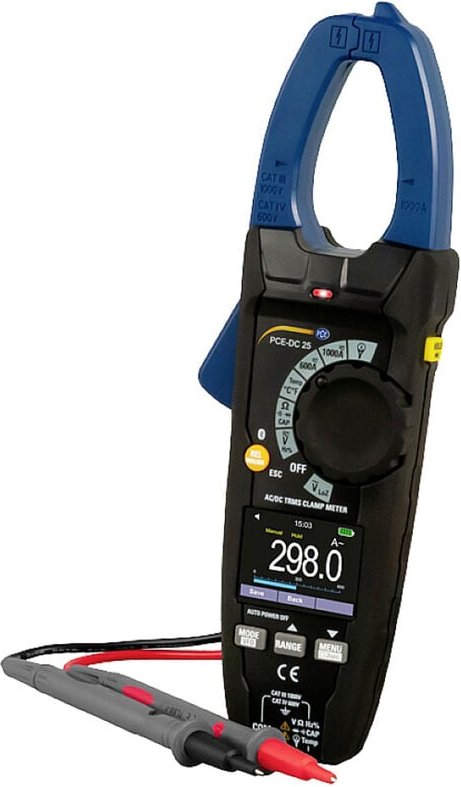 Pce Instruments - pce-dc 25 Stromzange digital