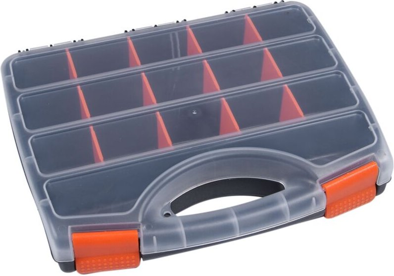 B-320 Tragbare Teilebox Schraubenaufbewahrung Metallbeschläge Schraubendreher Fahrzeugreparatur Handwerkzeug