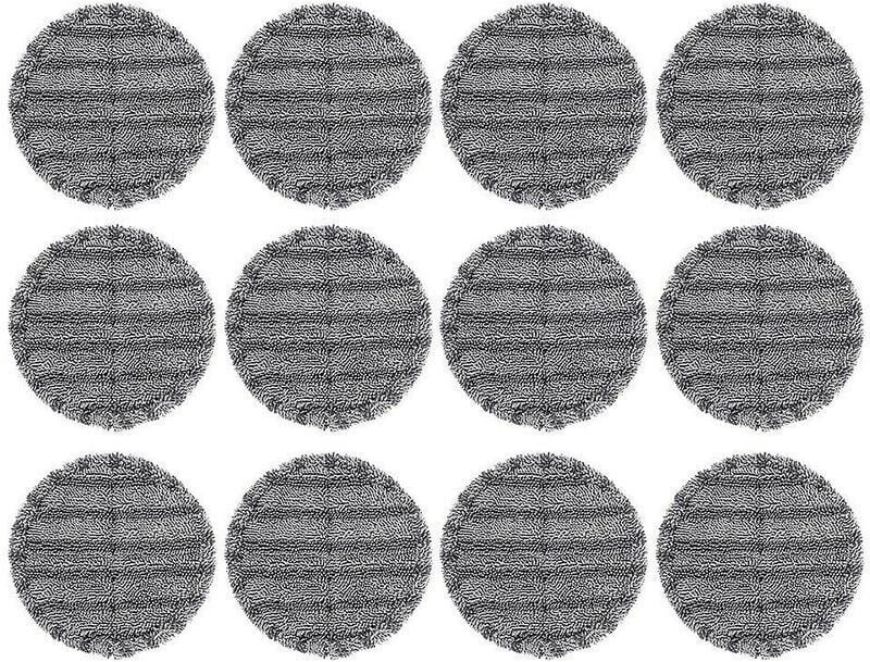 Shining House - Staubsauger-Zubehör, 12 Stück, Mopptuch für V7V8V10V11 Staubsauger-Mopp, 15 cm