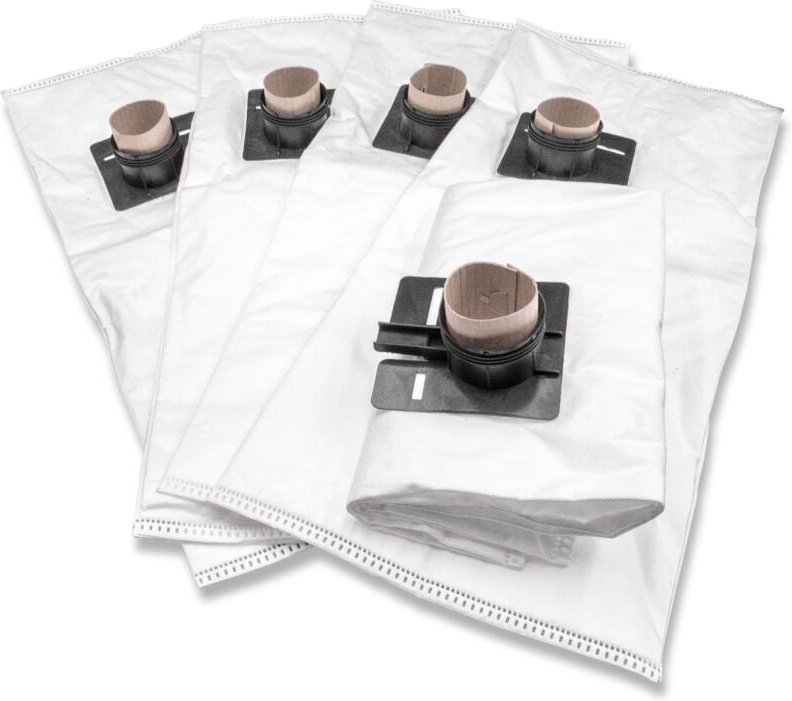 5x Staubsaugerbeutel kompatibel mit Kränzle Ventos 25, 35 Staubsauger - Mikrovlies, Weiß - Vhbw