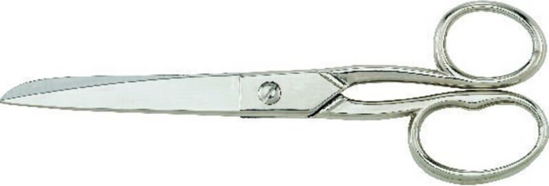 FP - kiesel Allzweckschere 180mm vernickelt, 1 rundes und 1 langes Griffauge