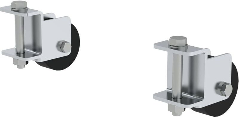 Günzburger Steigtechnik 2x Bockrollen für modulares Arbeitspodest - 050418