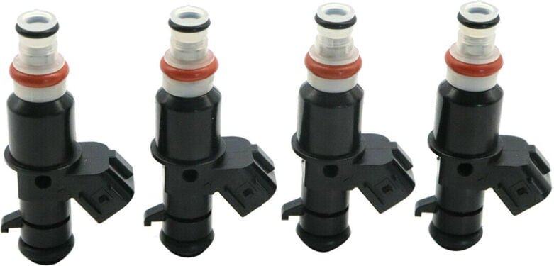 Tlily - 4 stücke Neue Kraftstoffeinspritzdüse 16450--A01 für accord-v 2002-2011 2.4L