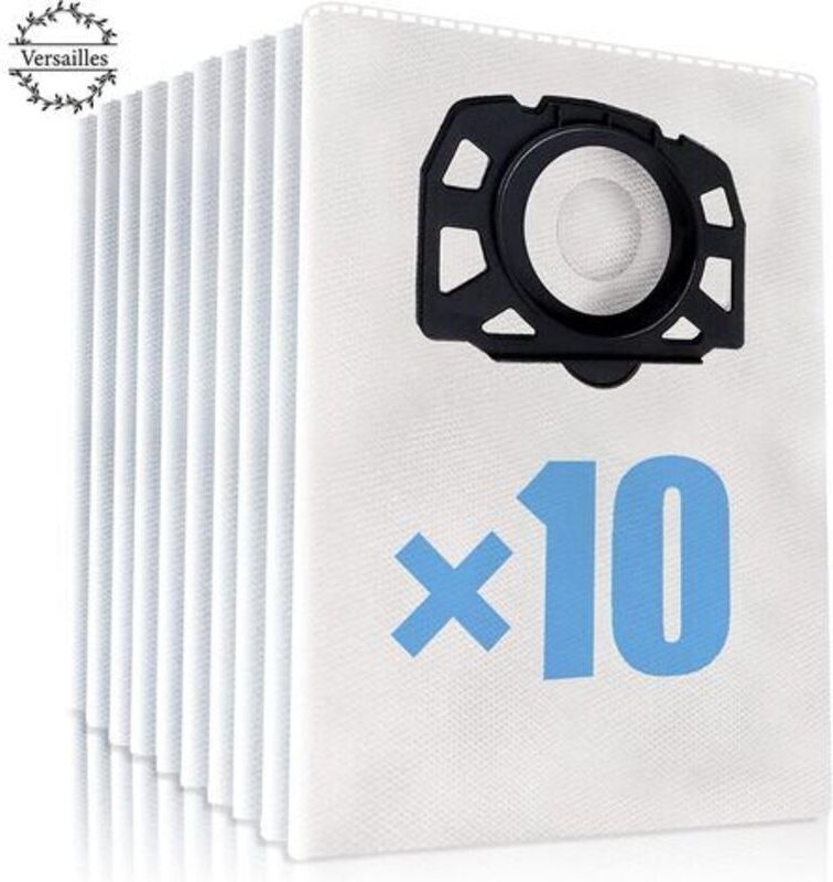 10 pcs vacuum cleaner bag karcher vacuum cleaner bag WD4 WD5 WD6 WD4 Premium WD5 Premium karcher bag MV4, MV5 and MV6 Du...