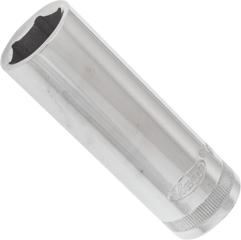 Thumbnail - Vigor - Sechskant Steckschlüsseleinsatz ∙ lang ∙ V2589N ∙ 1/2 Zoll (12,5 mm) Vierkant hohl ∙ Außen Sechskant Profil ∙ sw...