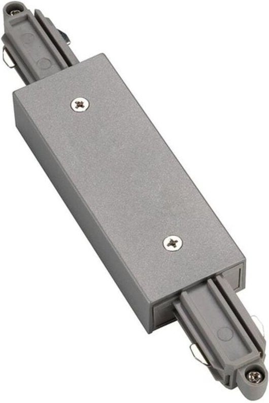 SLV - 143102 Hochvolt-Schienensystem-Komponente Längsverbinder 1phasig Silber