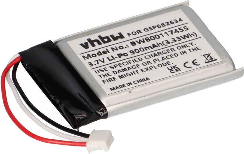 Vhbw - Akku kompatibel mit jbl Go Smart Lautsprecher Boxen Speaker (900mAh, 3,7V, Li-Polymer)