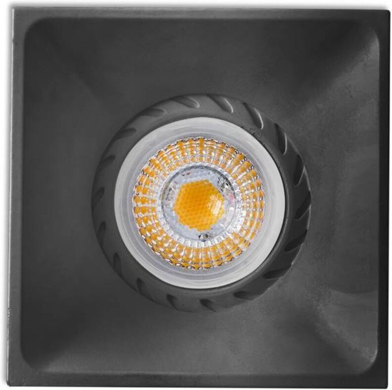 Neon Deckeneinbauleuchte schwarz von faro 43410