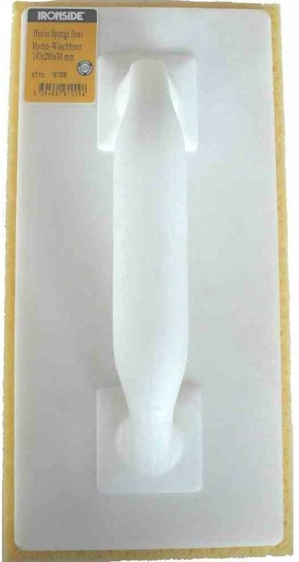 Ironside - Fliesenwaschbrett 14 x 28 cm mit Hydro-Schwammauflage 30 mm, abriebsfest