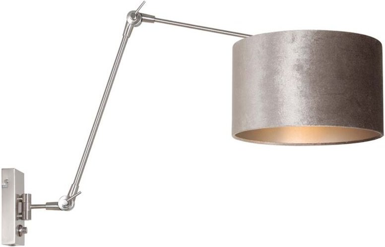 Wandleuchte - Prestige Chic - stahl - metall - Steinhauer