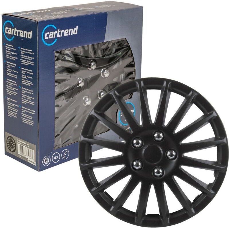 Radzierblenden Suzuka 14 Zoll schwarz Radkappen Radblende - Unitec