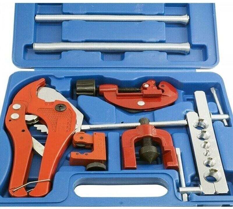 9-teiliges Rohrschneidset zum Biegen von Rohren, Rohrschneider, Rohrschneider, Pressmaschine