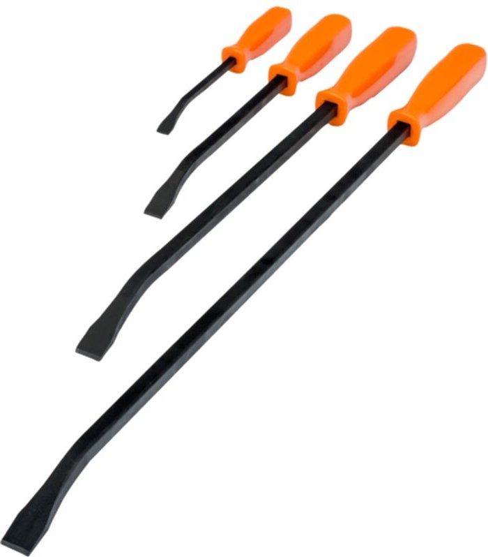 Hebeleisen-Satz mit Kunststoff-Griffen, flaches Ende, 640 mm - Bahco