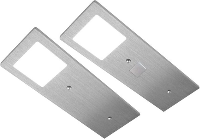 Hera - led Unterbauleuchte Küche 2x3 w, Küchenleuchte Eco-Pad, warmweiß