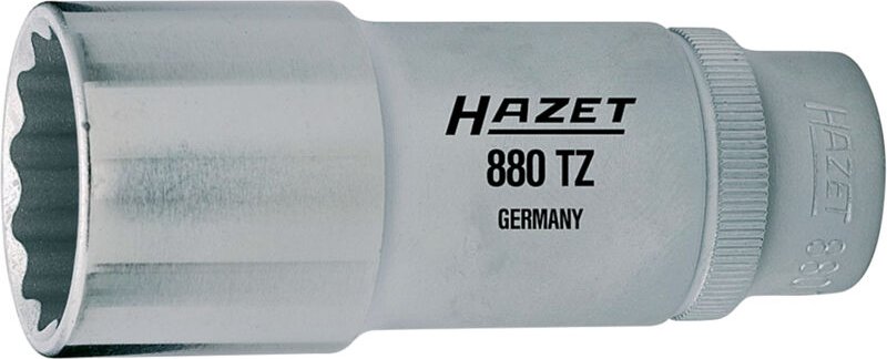 Steckschlüsseleinsatz 880TZ-11 ∙ 3/8 Zoll (10 mm) Vierkant hohl ∙ Außen Doppelsechskant-Tractionsprofil ∙ sw 11 mm