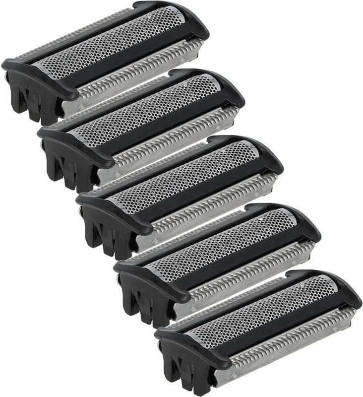5x Ersatz-Scherköpfe kompatibel mit Philips TT2020, TT2020/15, TT2010, TT202, TT2000/43 Elektrorasierer, Schwarz Silber ...