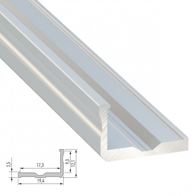 Profil Aluminium Kerl f 2,02M
