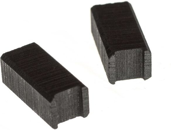 Vhbw - 2x Kohlebürste 5,6 x 6,75 x 14,5 mm kompatibel mit Dewalt DCS381 Typ 1 20V, DC385K Typ 1 18V, DC380 Typ 1 Elektro...
