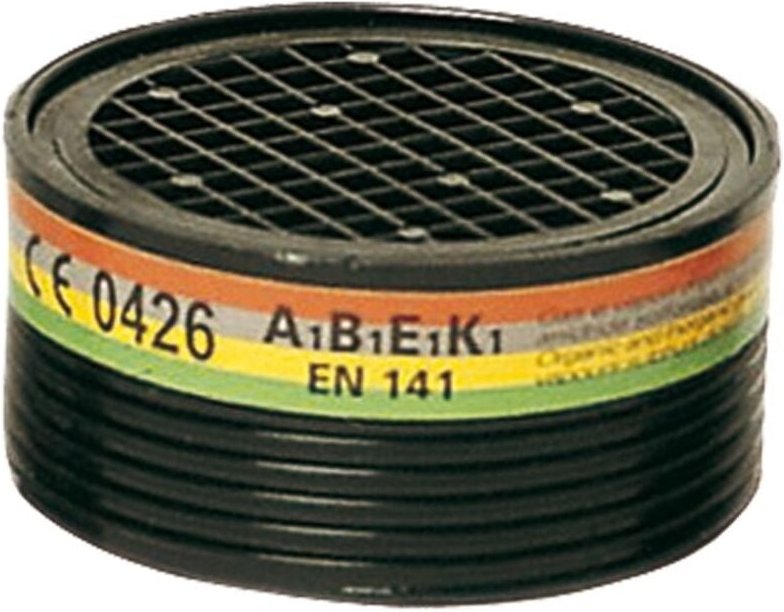 2 Filterkartuschen für organische Gase und Dämpfe OUTIFRANCE