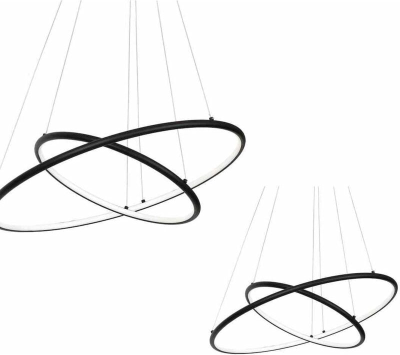 Hängelampe Orion Schwarz 53W LED