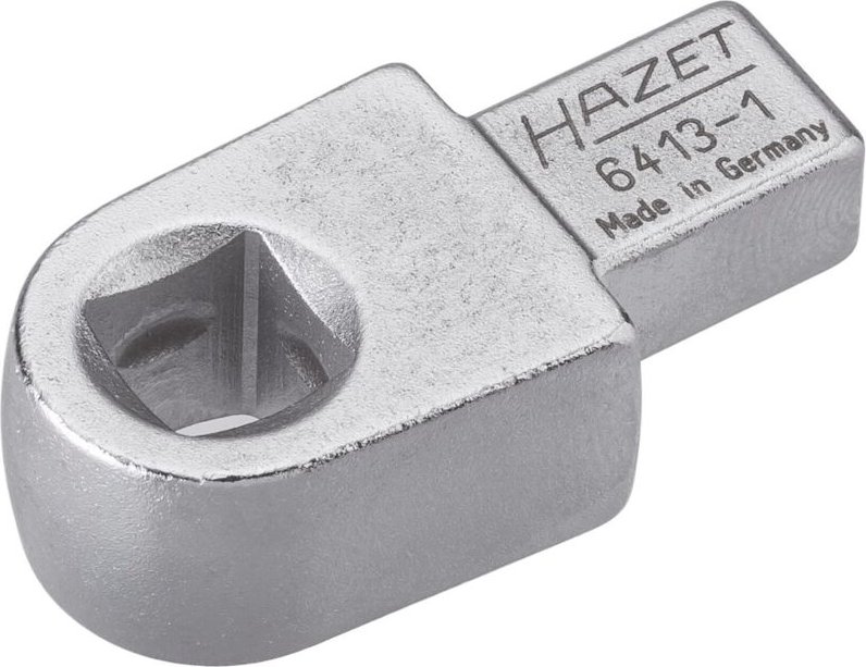 Einsteck-Vierkant Halter, Einsteck-Vierkant 9 x 12 mm, Vierkant hohl 10 mm (3/8) - Hazet