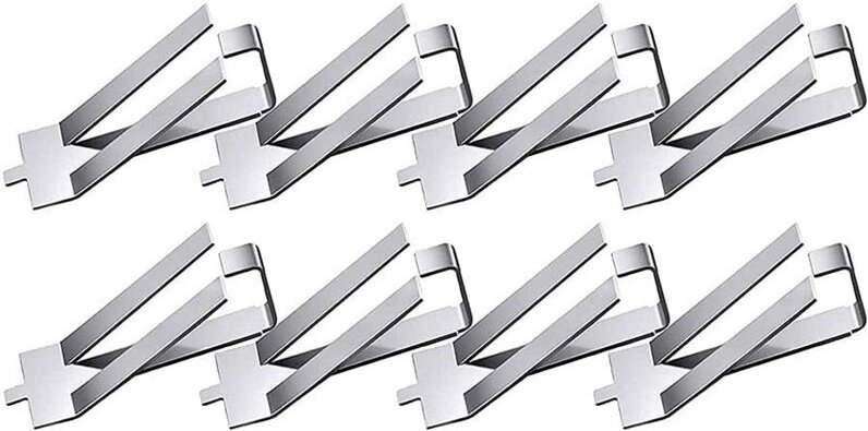 8-teilige Federklammern für Glasbett, kompatibel mit Ender 3, universelle Befestigungsklemme für 3D-Drucker