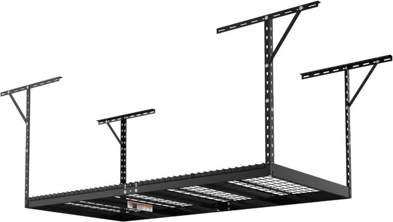 Berkopf-Garagenregal, 48 x 96 Zoll. Robuster, verstellbarer, kaltgewalzter Stahl. Für Garagenlagerung und -organisation....