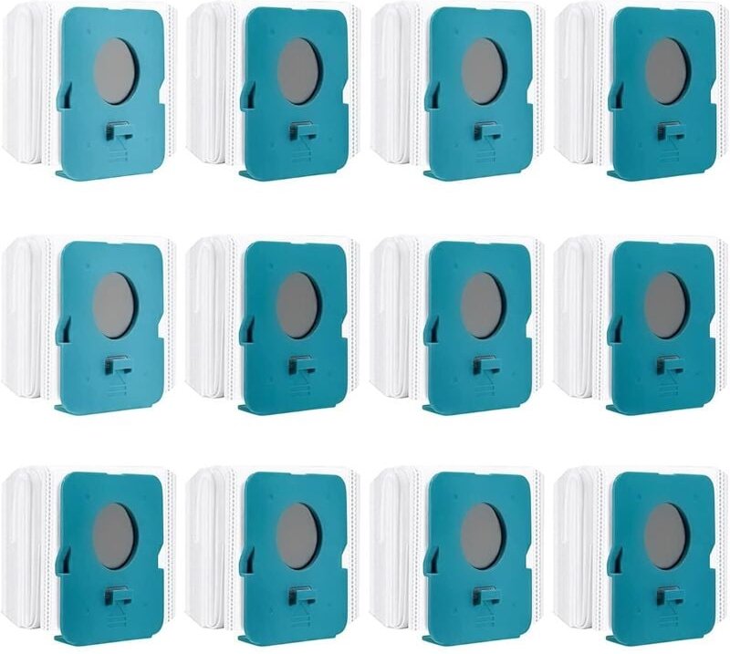 12 Stück Clean Station Staubbeutel für Samsung Bespoke Jet VCA-ADB95, Staubsauger-Ersatzbeutel, Staubsaugerbeutel, Staub...