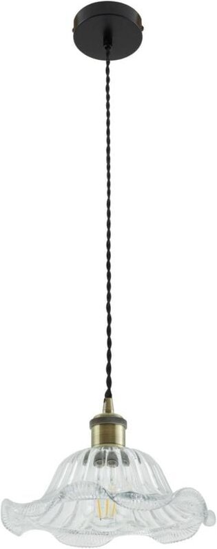 Pendelleuchte "Ludowika" aus Glas für Wohnzimmer & Esszimmer von Lindby