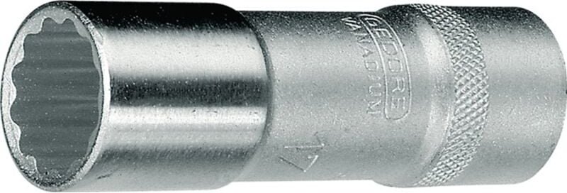 Thumbnail - GEDORE Steckschlüssel-Einsatz lang D19L DIN3124 1/2"vierkant 16.0 mm zwölfkant
