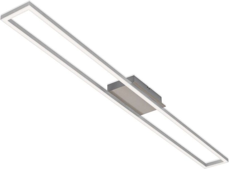 Briloner - led Deckenleuchte Wandleuchte Dimmbar Memoryfunktion 20W alu Metall