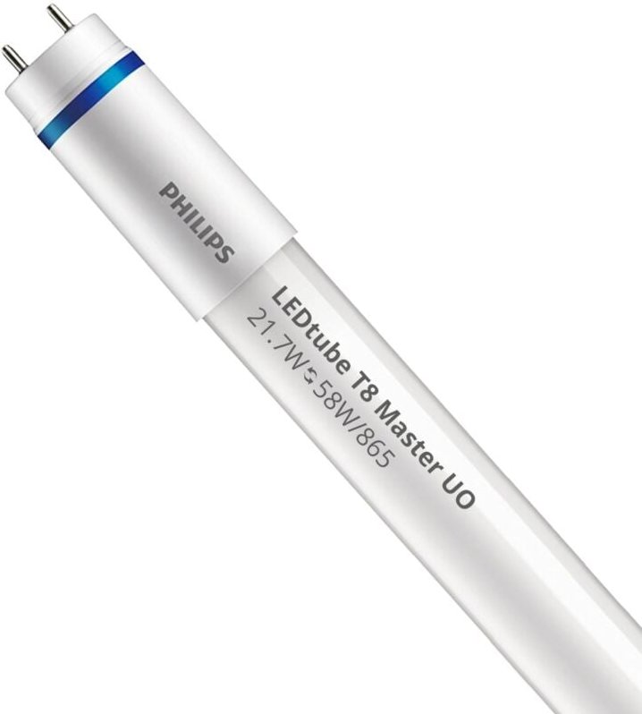 Philips MASTER LEDtube UO LED-Röhre 1500 mm 21,7W, 865, T8 - kaltes Tageslicht - 3700 lm
