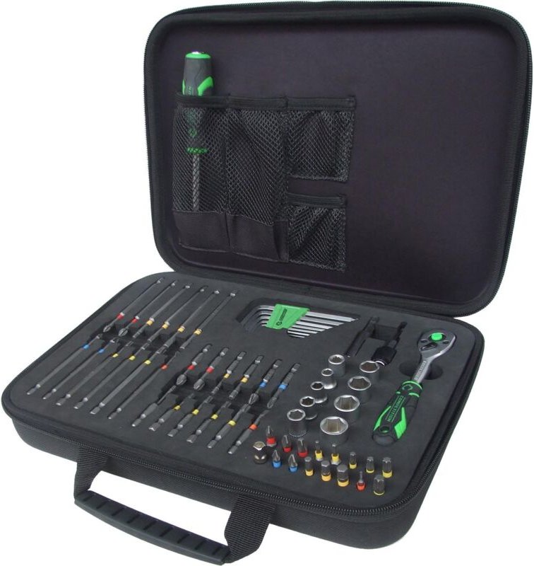 COMPETITION Mini-Bit-Stecknuss-Satz, 60-tlg